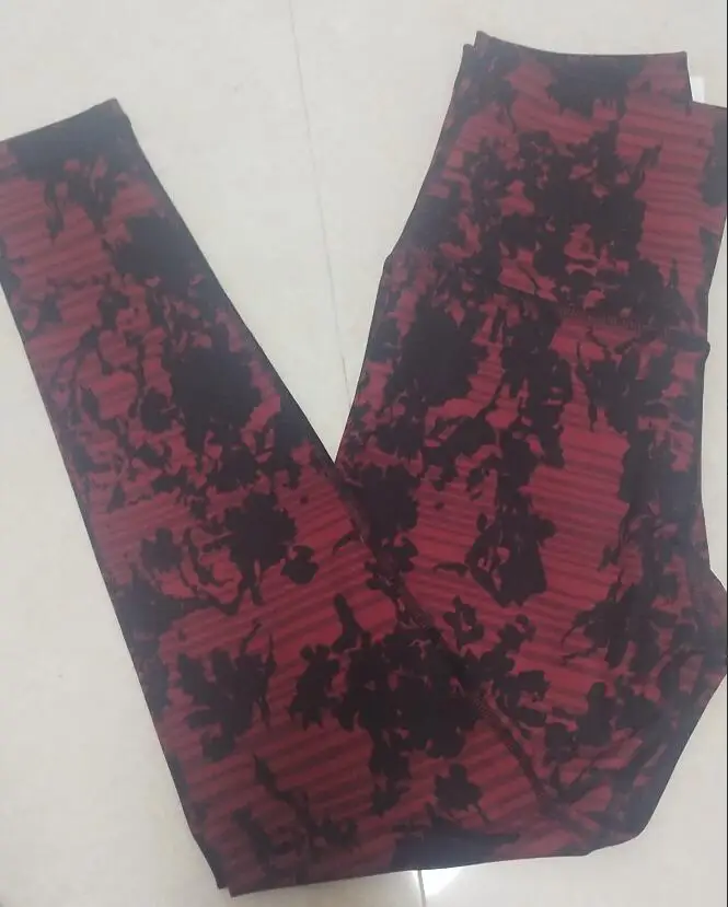 printing Monbeeph повседневные узкие брюки с высокой талией, модные женские брюки до щиколотки - Цвет: printing