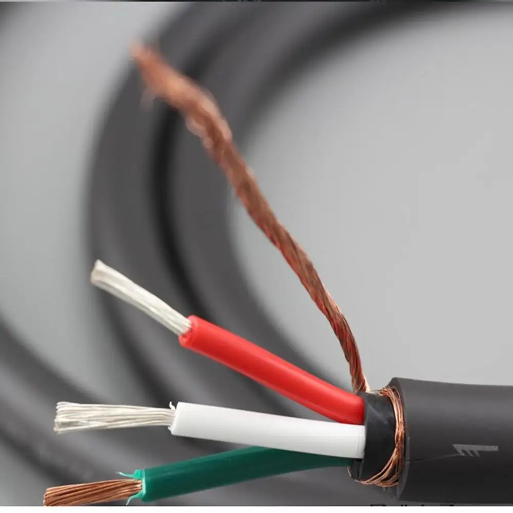 Colleimage Hifi аудио посеребренный OFC кабель питания для DIY EU/UK/US питания|Кабели VGA| |