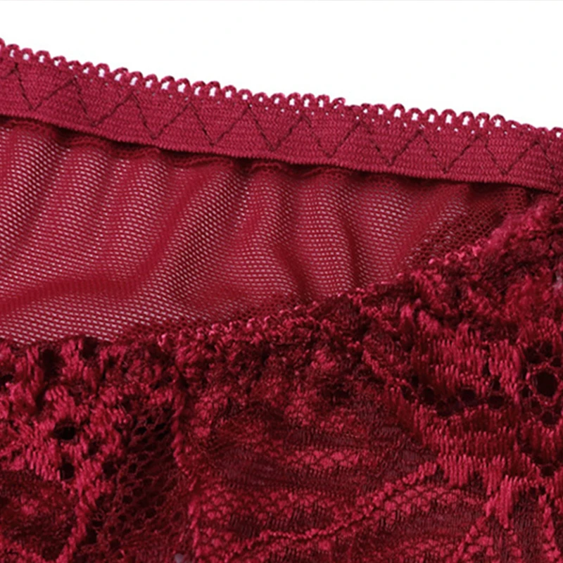 3pcs/lot Sexy Lace Panties Women Underwear Seamless Lingerie Briefs Set High-rise Cotton Hip Up Underpants Female Pants #F - купить по
