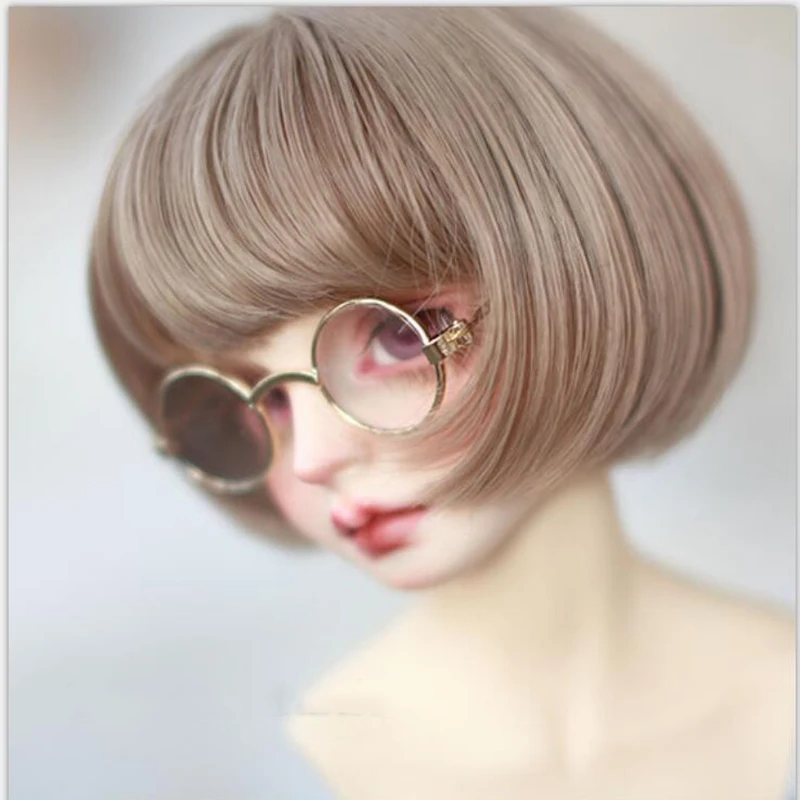 Allaosify 1/3 1/4 1/6 аксессуары для кукол дяди BJD SD DD Золотые круглые очки в стиле