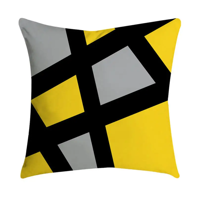 Geometric Printed Throw Pillow Case Sofa Square Cushion Back Cover Hidden Zipper Home Living Room Car Decorative | Дом и сад