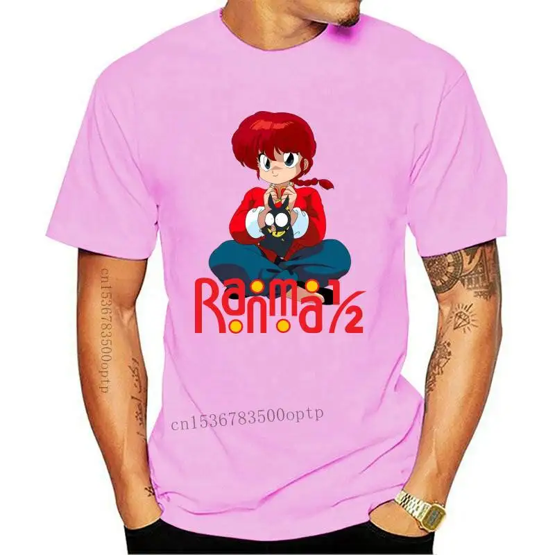 

New Ranma 1/2 There Are Two Sides Of A Life Anime T-Shirt Japanese Hipster Cartoon Casual Summer Ulzzang Vintage T-Shirt Tops Te
