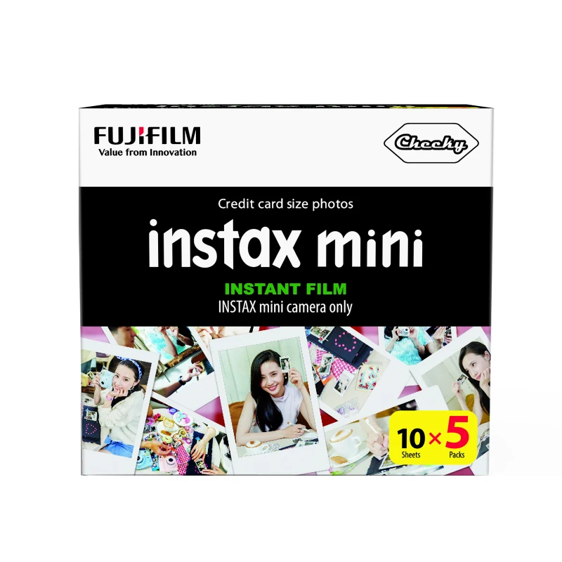 

Fuji Fujifilm Instax Mini 8 Film White Edge Photo Papers For Mini 8 9 11 7s 90 25 55 Share SP-1 2 Instant Camera 50 sheets