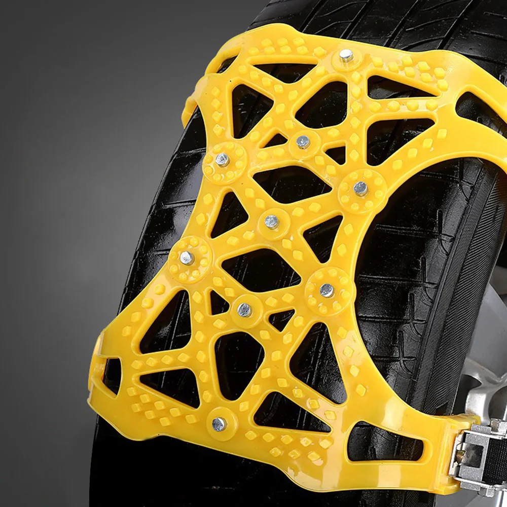 

3Pcs Universal Non-slip Wheel Snow Chain Vehicles Thickened Widened Winter Truck Car Snow Tire Chain Anti-skid Belt