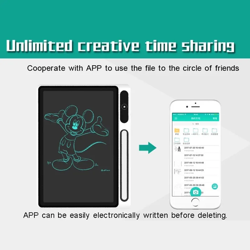 

10.1 Inch LCD Writing Tablet Smart Business Drawing Board with Protective Case Electronic Blackboard for Adults