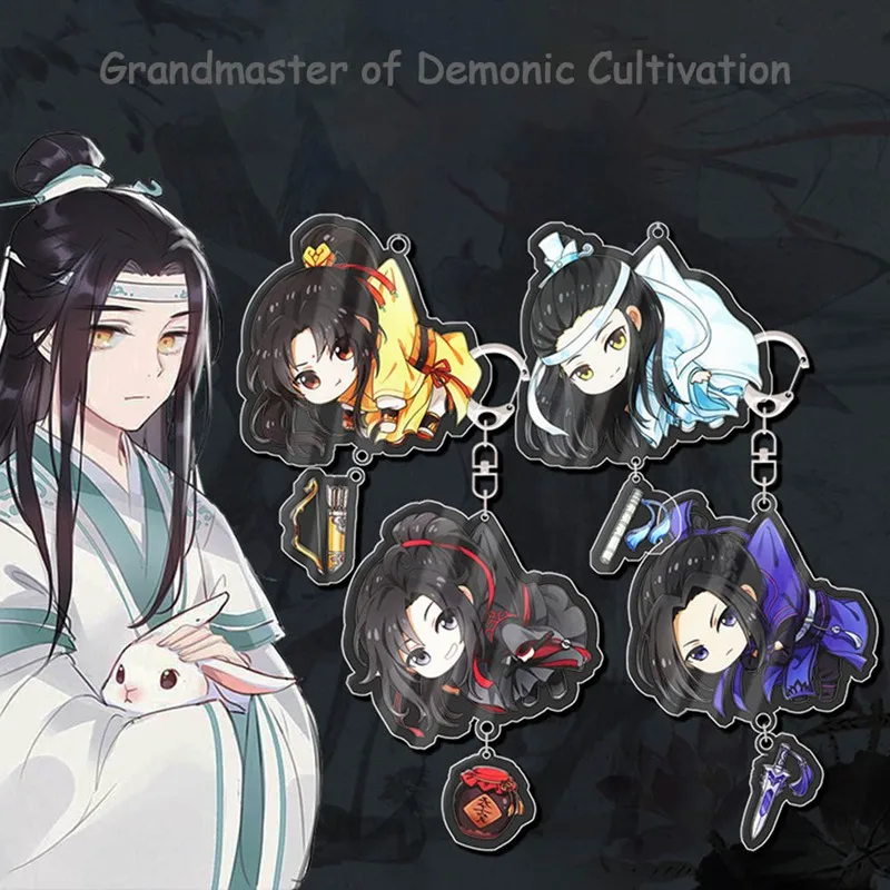Mo Dao Zu Shi Cartoon Key Chain Acrylic Mobile Pendant Keychain | Украшения и аксессуары