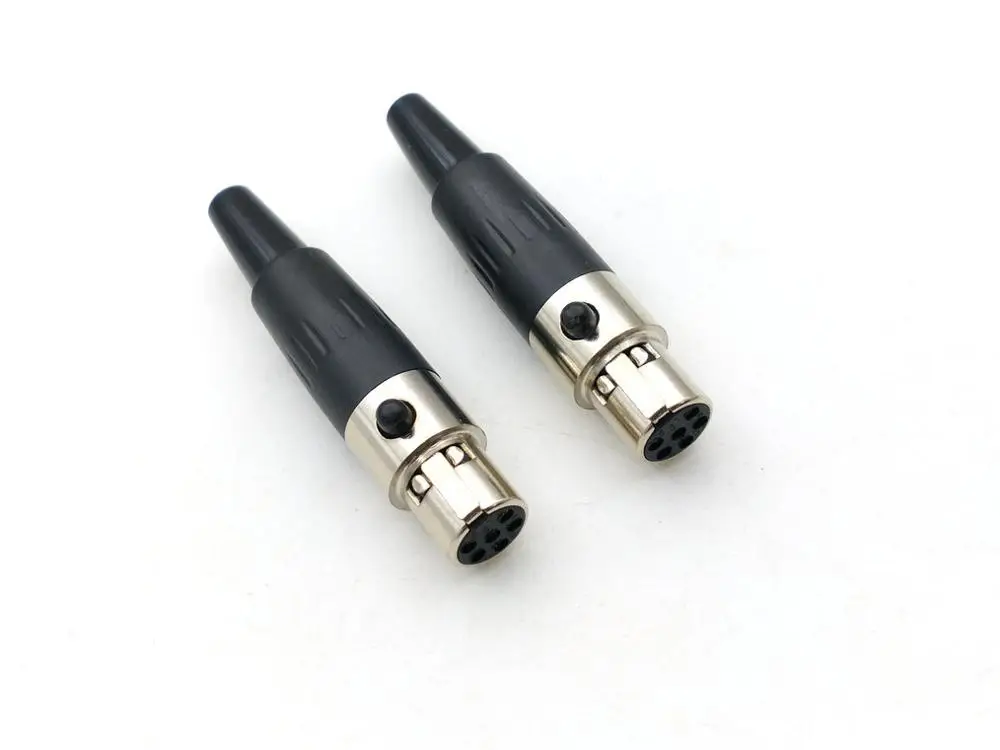 2 шт. 6-контактный разъем Mini XLR | Обустройство дома