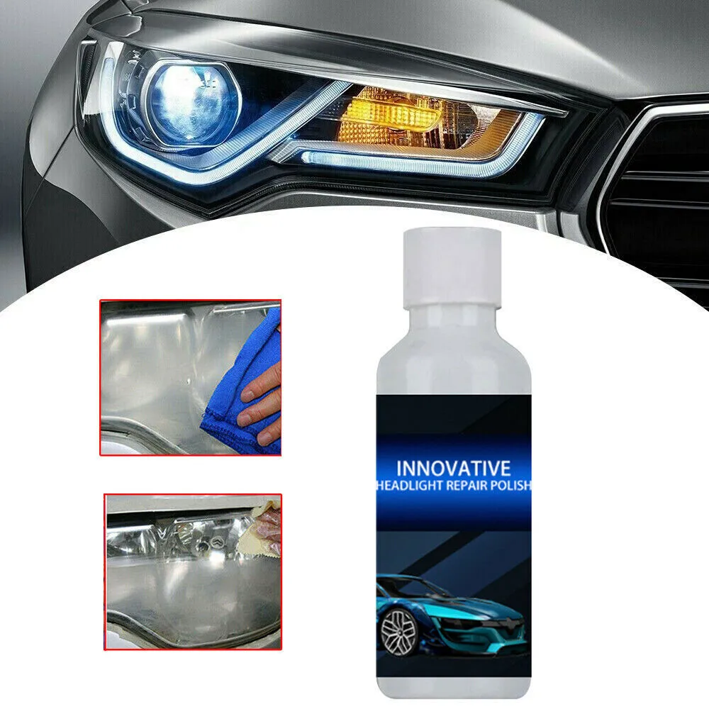 

Accessories Headlight Repair Fluid Automotive Car Cleaner Polish Portable