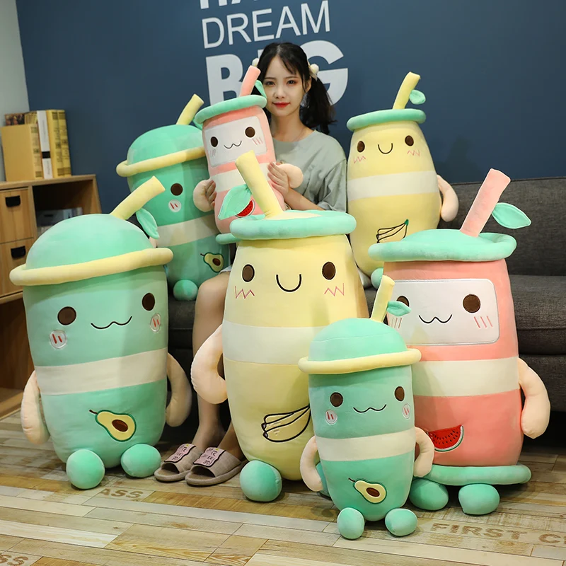 

Cartoon tea cup shaped pillow Toys real-life stuffed soft back cushion funny foods gifts for kids birthday Girls Toys Christmas