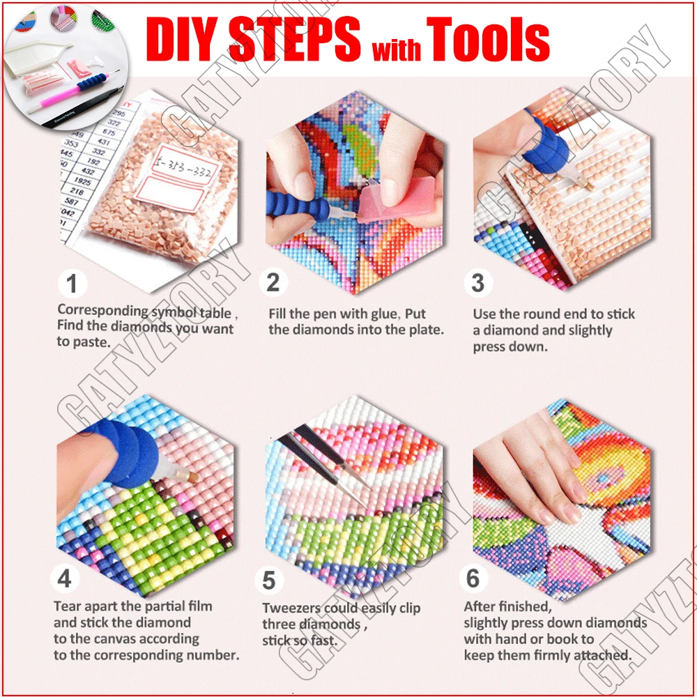 Декоративная наклейка для комнаты 5D с золотым львом алмазная живопись ручная