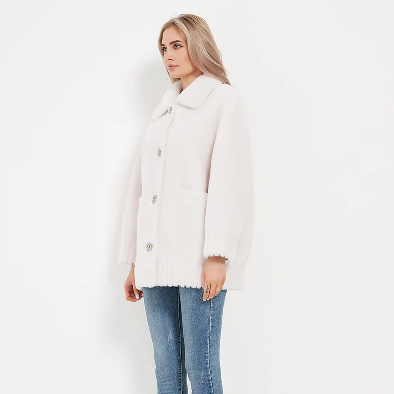 Женское зимнее теплое меховое пальто PUDI куртка жилет женская меховая парка