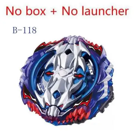 Забавный joy B-100 Bayblade burst стартер Bay Blade Лезвия Металл fusion beyblade с пусковым устройством высокая производительность battling top - Цвет: B118 No launcher