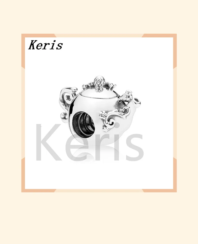 100% 925 silver sterling 1:1 authentic 797065cz enchanted pot of tea charm charter bracelet free | Украшения и аксессуары