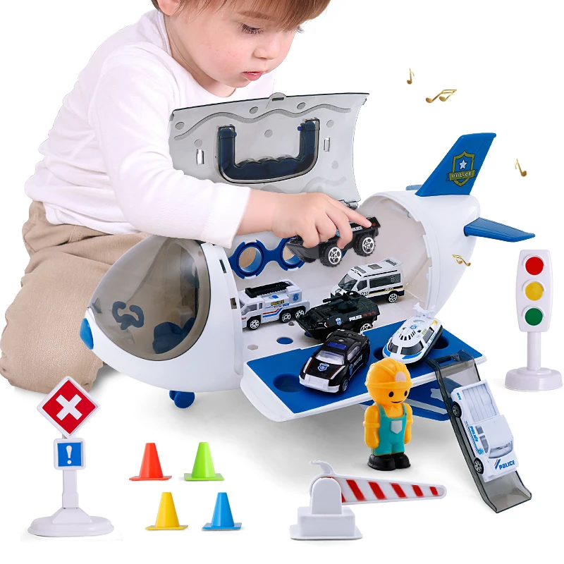 Модель самолета 2020 г. инерционная музыкальная техника