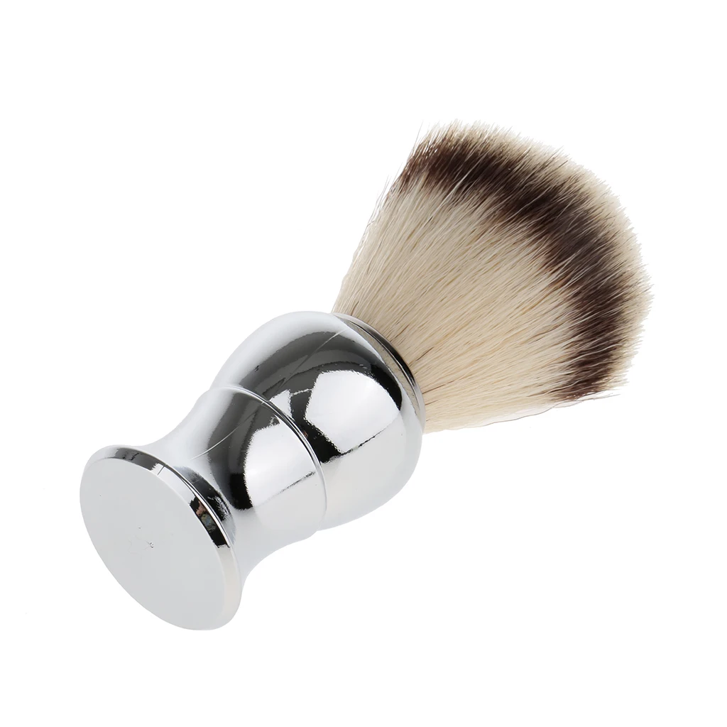 1 шт. Мужская мягкая Нейлоновая Щетка для бритья с ручкой стрижки волос удаления