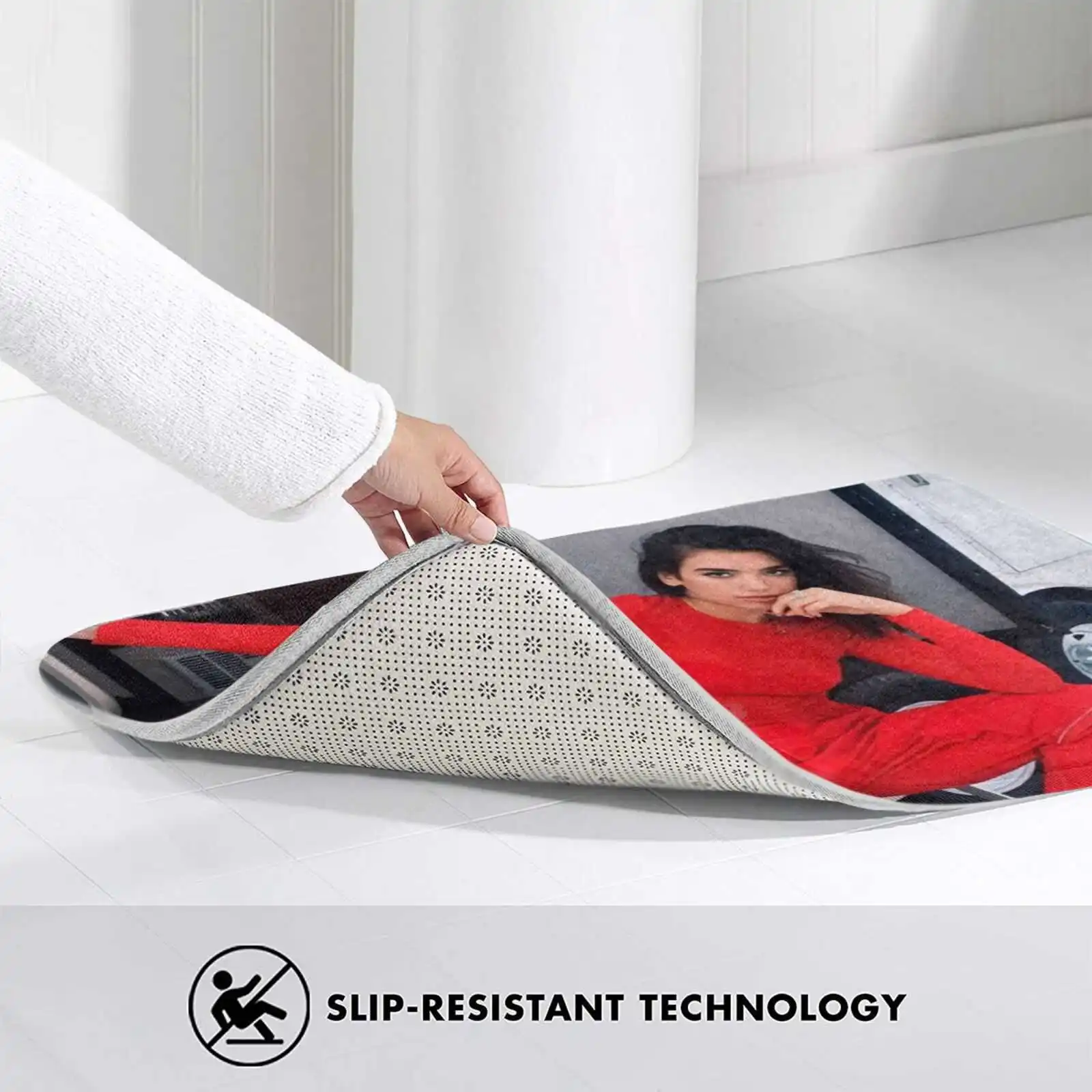 Коврик для дома Lipa Мягкий Нескользящий домашний ковер семьи с принтом рэп песни