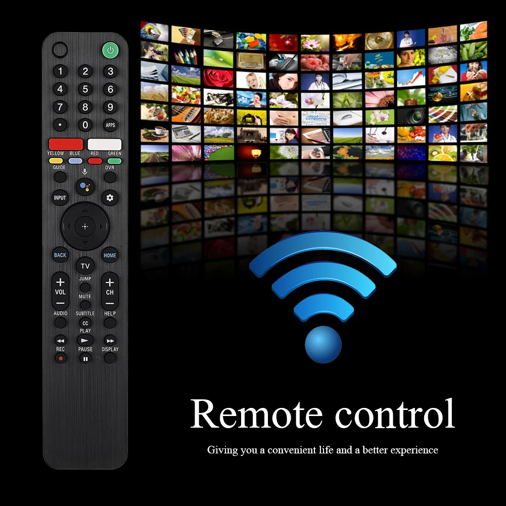 

RMF-TX500U Universal Voice Smart Remote Control Replacement for Sony KD-65X750F 4K HD TV Smart Home Television Controller