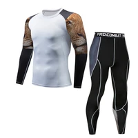new multicolor sports tights long sleeved mens t shirt quick drying elastic sports for fitness sportswear jogging suits for