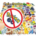 51050 шт. Японские Аниме наклейки Pokemon Kawaii Pikachu наклейки с рисунками скейтборд велосипед ноутбук водонепроницаемые стикеры игрушки