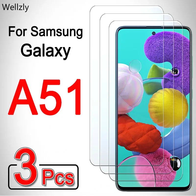 Защитное стекло для Samsung Glalaxy A51 пленка из закаленного стекла защиты экрана Galaxy A 51
