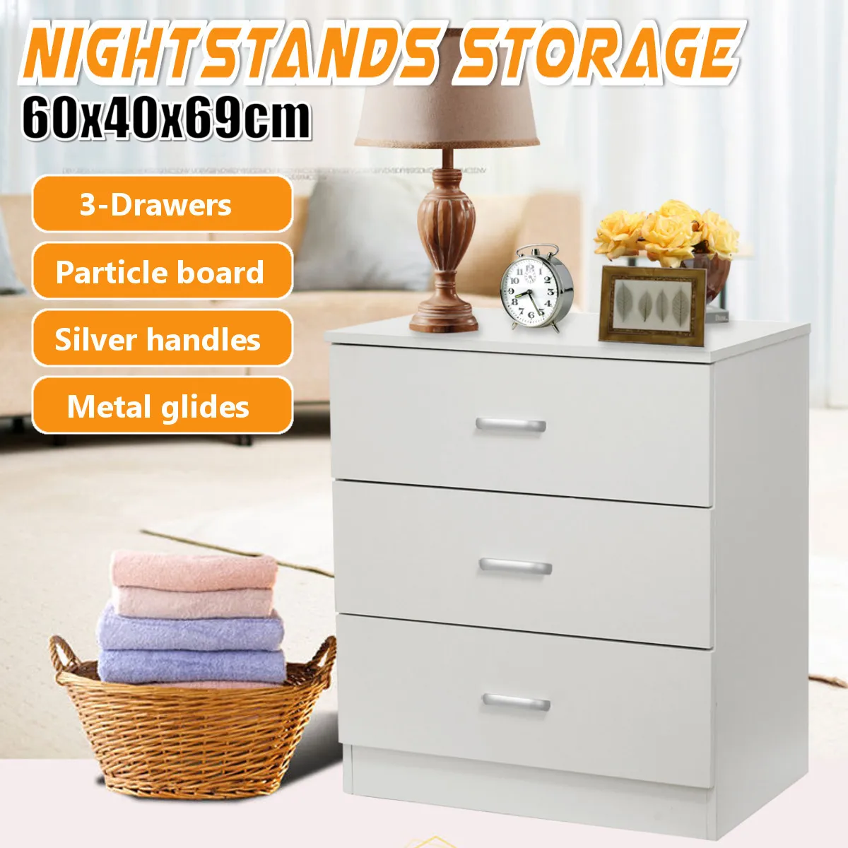 

Быстрая доставка, комод с 3 ящиками, шкаф для гостиной, мебель для спальни, высокий широкий шкаф для хранения одежды для прихожей