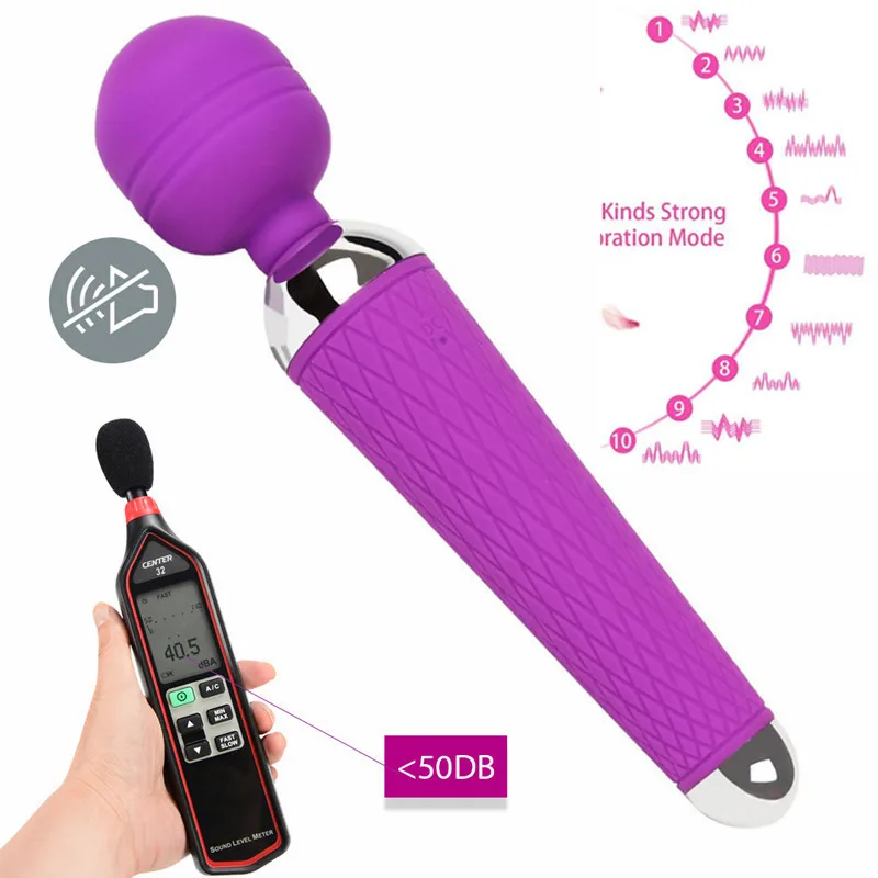 Для женщин массаж тела AV вибраторы взрослый продукт Волшебная палочка массажер