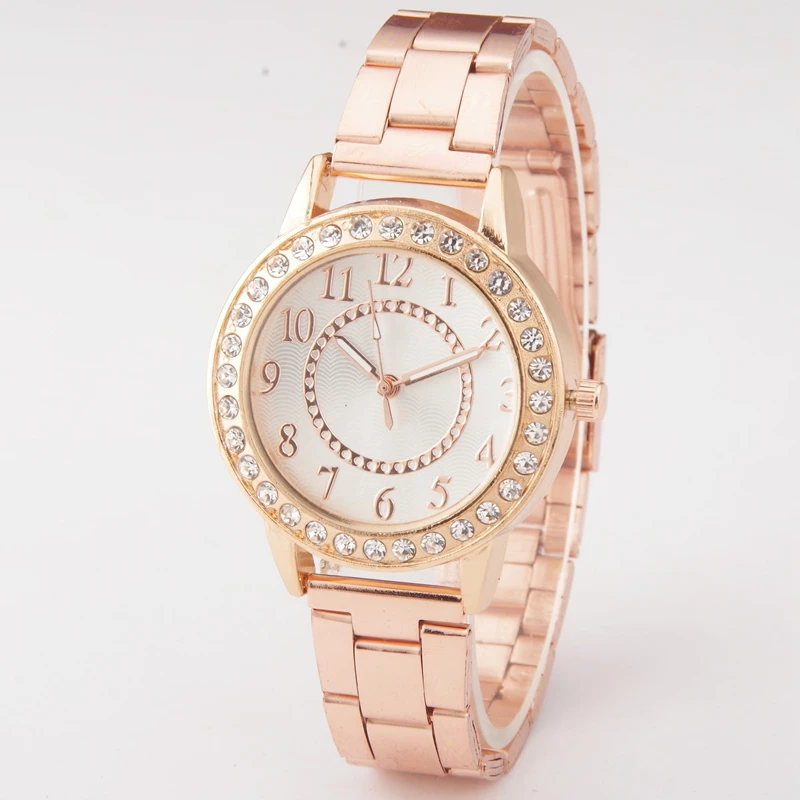

Women Watches Famous Brand Women Gold Diamond Casual Quartz Watch Women Fashion Stainless Steel Watches Relogio Feminino Clock