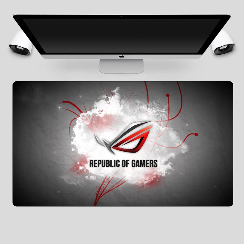 Большой коврик для мыши ASUS ROG Нескользящий Резиновый геймеров игровой ноутбука