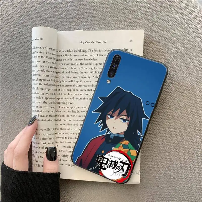 

Demon Slayer Kimetsu No Yaiba Phone Case For Samsung A20 A30 30s A40 A7 2018 J2 J7 prime J4 Plus S5 Note 9 10 Plus