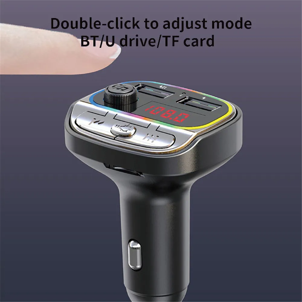 FM-трансмиттер KEBIDUMEI с поддержкой Bluetooth 5 0 и быстрой зарядки | Автомобили мотоциклы