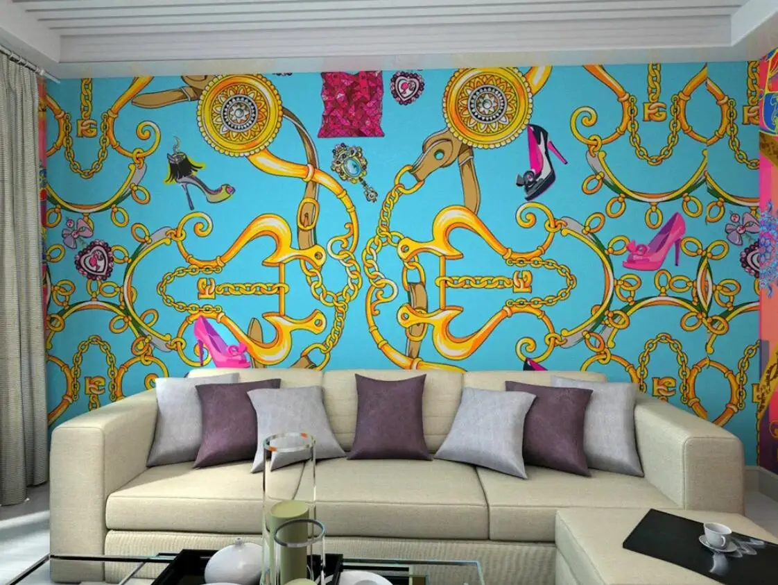 Интересные абстрактные обоями домашний декор папье панно 3d новинка фотообои с