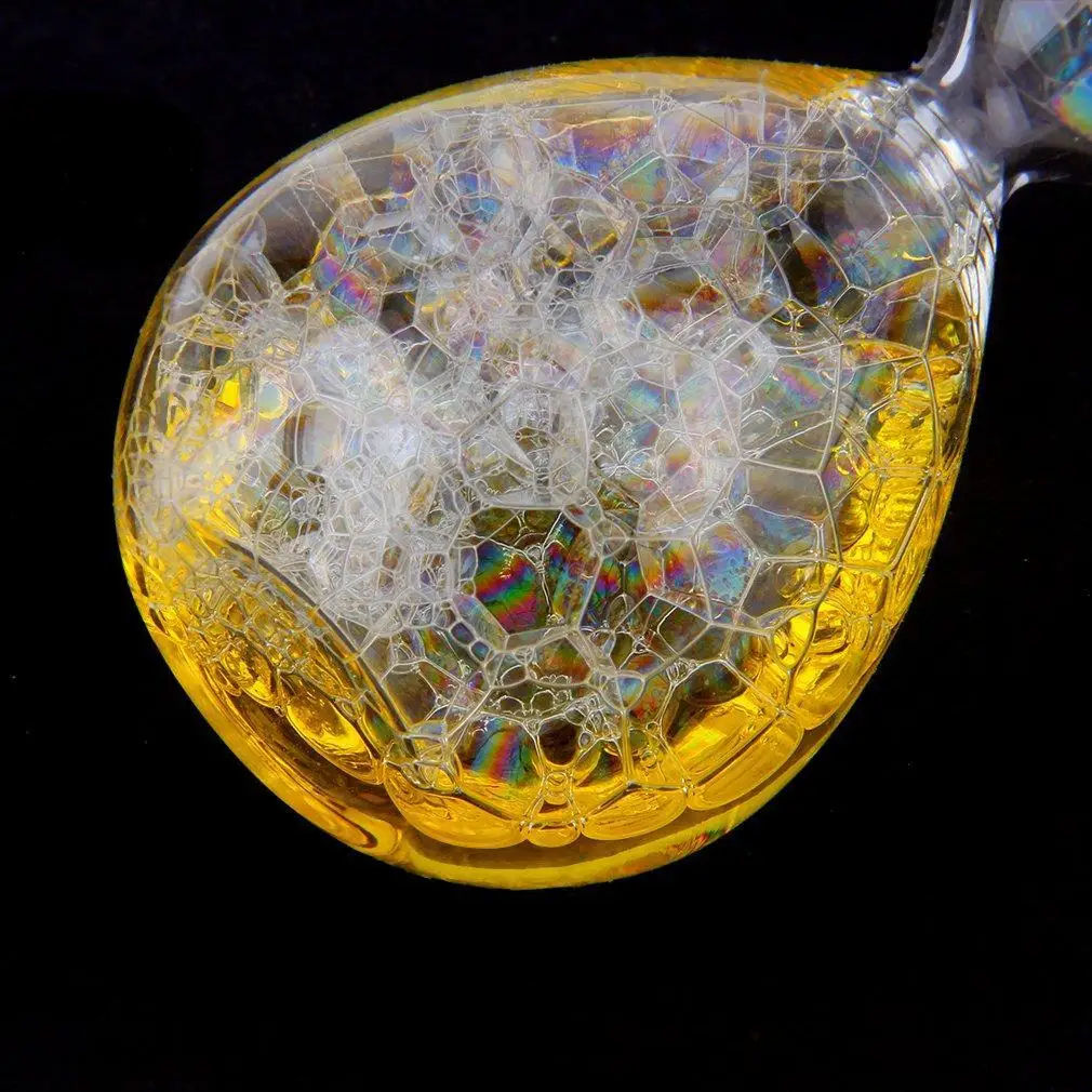 Маленький прозрачный пузырьковый час Стекло Песок Часы жидкий таймер украшение