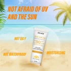 Солнцезащитный крем для лица и тела SPF90, отбеливающий крем от солнца, омолаживающий, увлажняющий, для жирной кожи, уход за лицом