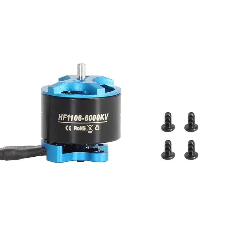 HGLRC пламя HF1106 6000KV бесщеточный двигатель Квадрокоптер аксессуары для DIY FPV