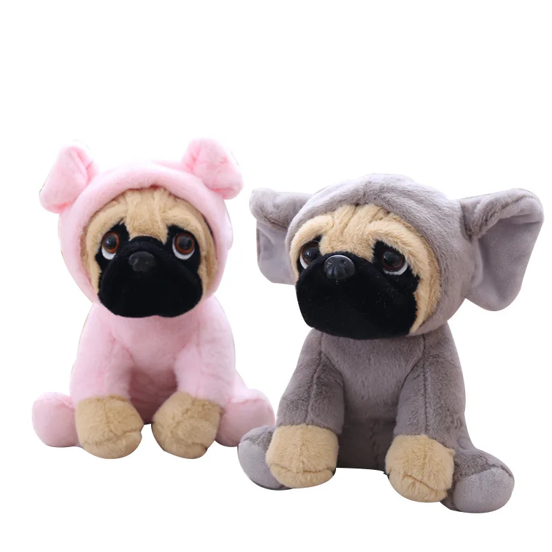 

Creative New Cute Simulation of Dog Doll with Hat Children's Birthday Gift