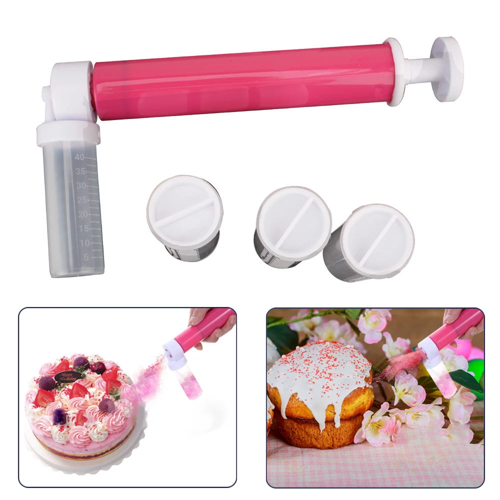 

Аксессуары для кухни, цветной пыльник, инструменты для украшения выпечки, для украшения тортов, ручной Аэрограф, Кондитерская трубка для ра...