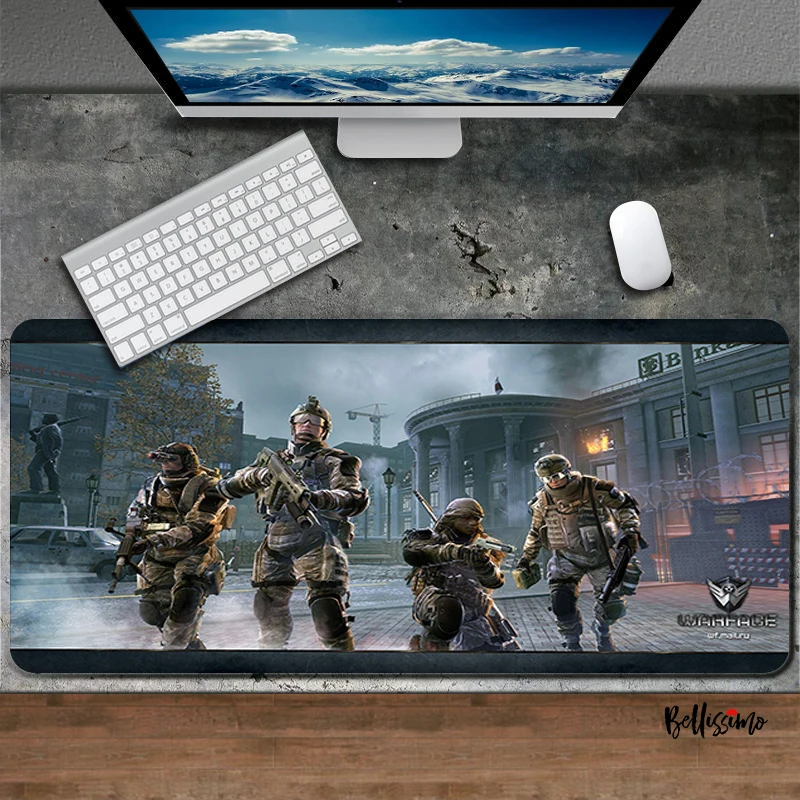 

Warface Mat on Desk Table Protector Pad Pad Mouse Gaming Desk Accessories Carpet Mouse Computer Big Mousepad Speed Rugs Diy Csgo