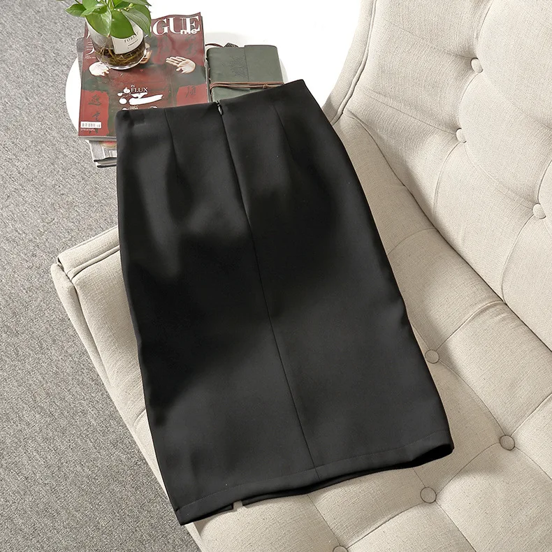 

High Quality European and American Women's Spring/summer New Xiaoman Waist Bag Skirt Mid-length Commuter Skirt
