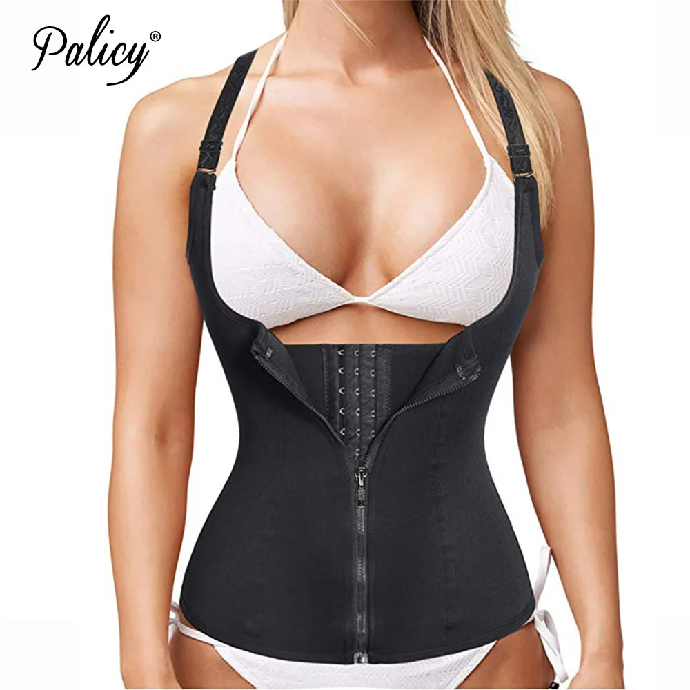 Black vest Palicy для женщин форма rs Неопреновая форма тела r для похудения талии корсет для похудения сауна Горячий Пот Триммер жилет Форма одежда - Цвет: Black vest
