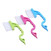 1pc hand held groove gap cleaning brush home door window track kitchen brushes car crevice cleaner tool house cleaning hand tool