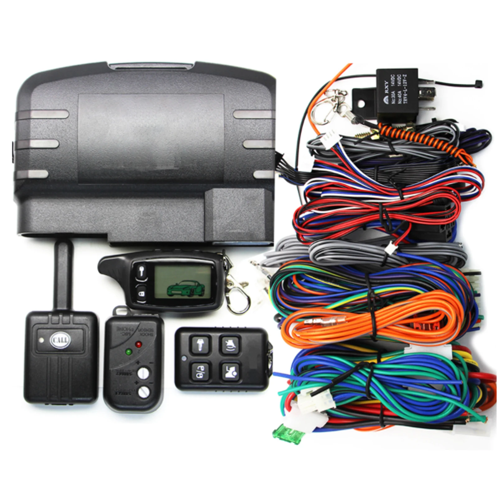 Автомобильная Противоугонная двухсторонняя сигнализация TW9010 комплект для