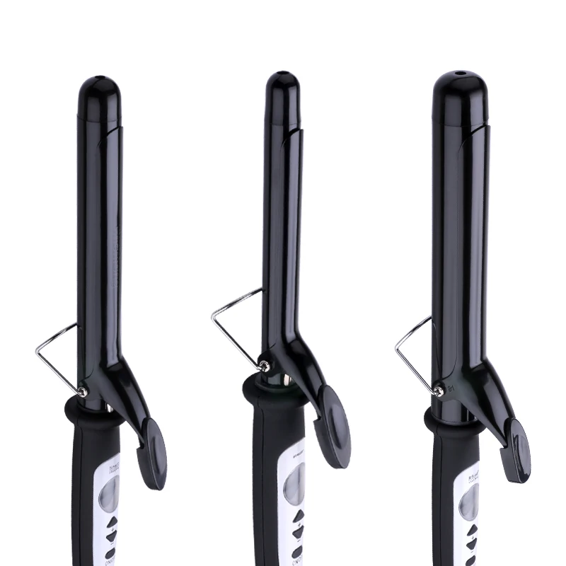 値段 テレビの自動巻き用の回転式LCDディスプレイ,スパイラル付きのプロの魔法のヘアカーラー