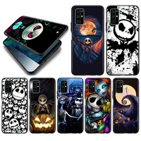 nightmare christmas jack for honor play 3e 5 5g 5t 8s 8c 8x 8a 8 7s 7a 7c max prime pro 2019 2020 silicone black phone case