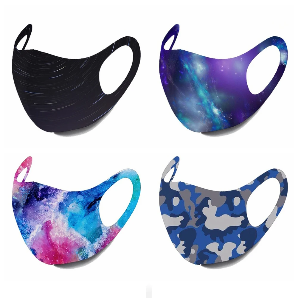 Летняя моющаяся противопылевая маска для лица модная дышащая Солнцезащитная