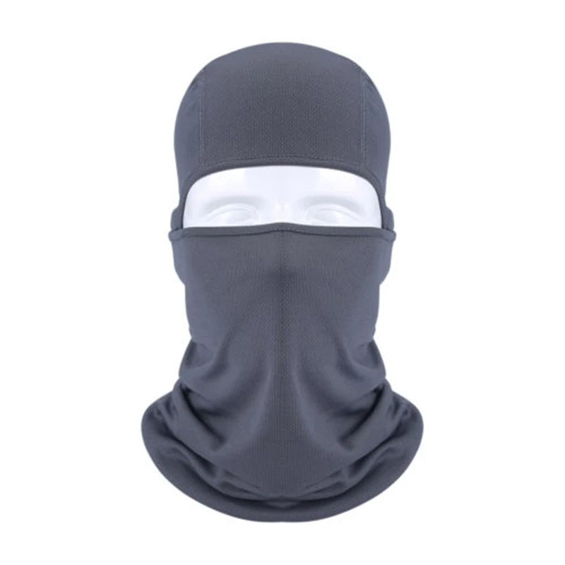 Прямая поставка Модный черный Балаклава Шарф под шлем Зимний теплый армейский