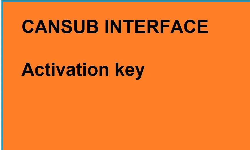 Ключ активации интерфейса CD CANUSB для CLAAS|claas cds|key forkey key |