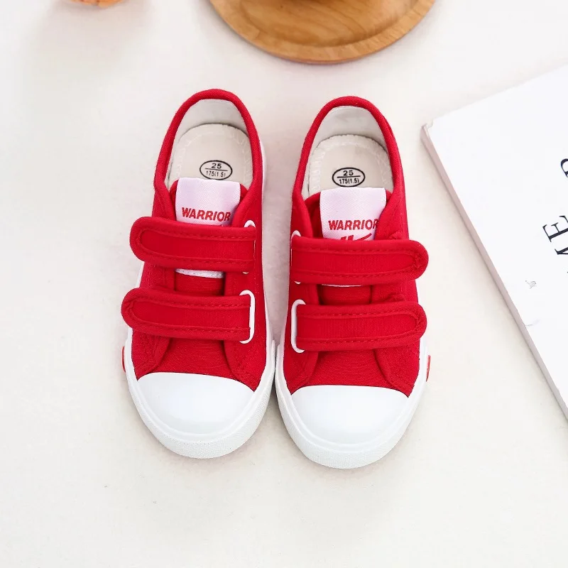 Double Star Children's Shoes Canvas Boys And Girls Baby Sports Kids Sneakers |