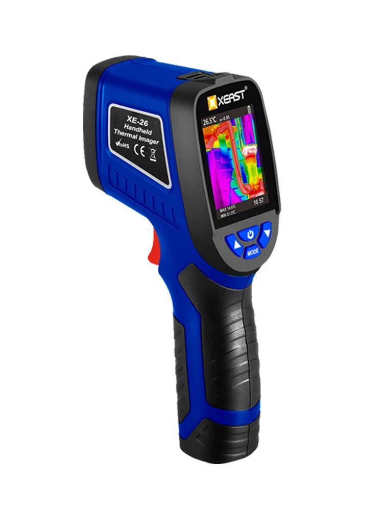 Быстрая доставка XEAST ручной инфракрасный температурный термометр тепловизор
