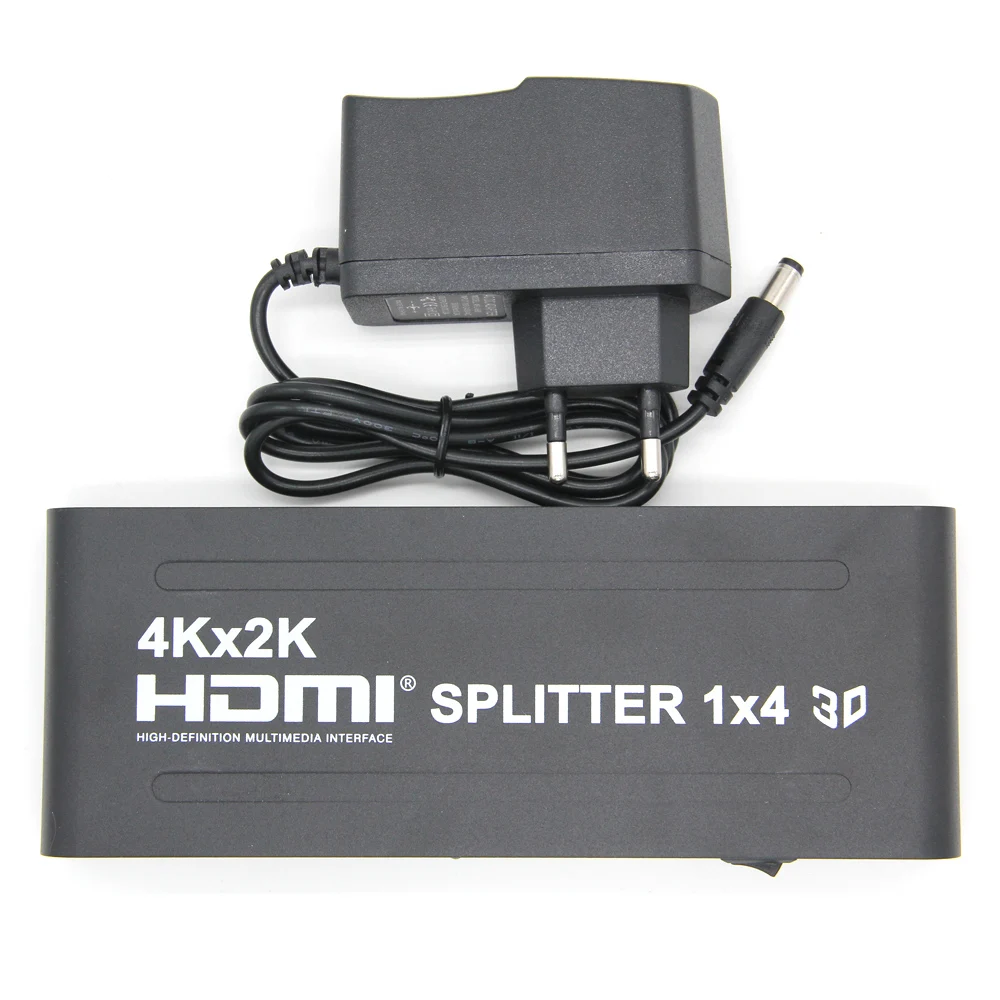 3D 2k 4K 2160P HDMI-совместимый разветвитель 1X4 HD-концентратор ретранслятор усилитель 1 4