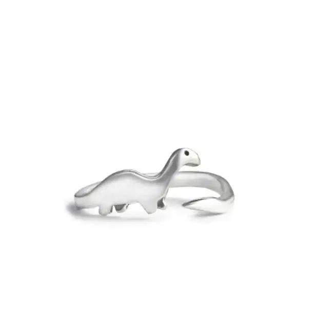 

Exquisite Dinosaur Rings Animal Jewelry Silver Women Ring Gift for Girls YLQ1113 Drop shipping